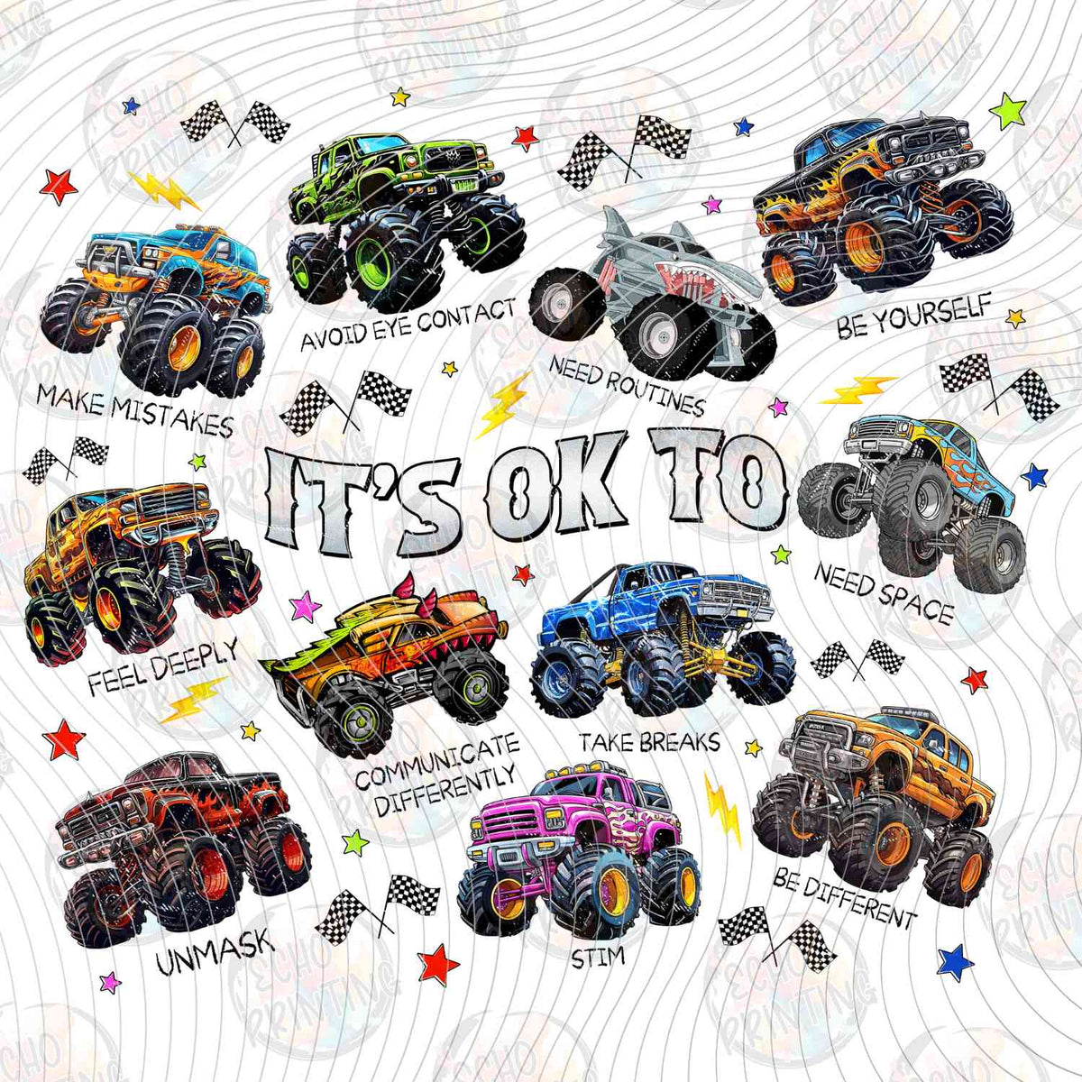 MRJ 26 - ITS OK TO PLAY WITH MONSTER TRUCKS