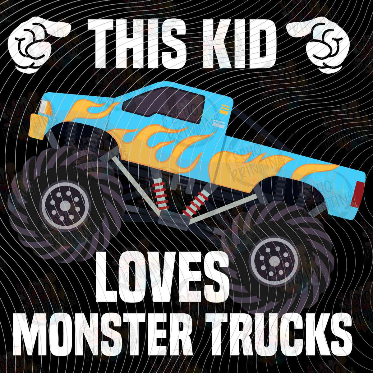 MRJ 3 - THIS KID LOVES MONSTER TRUCKS