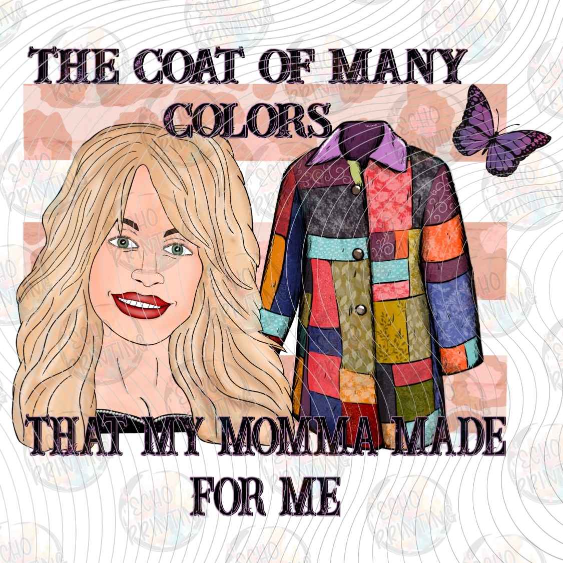 MSDTR 148 - PATCHWORK COAT DOLL