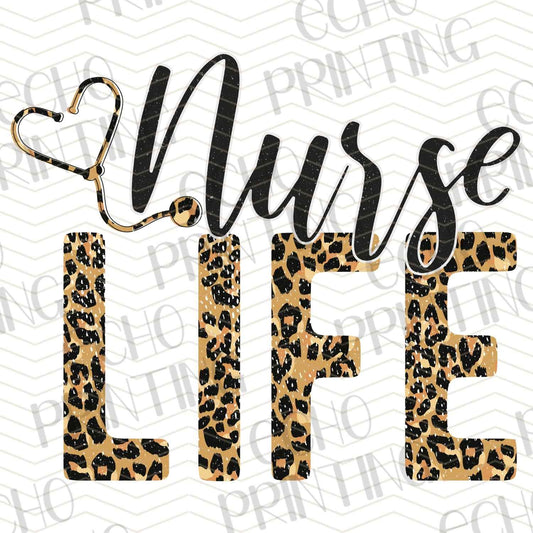 NRS119 - LEOPARD NURSE LIFE
