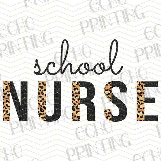 NRS128 - SCHOOL NURSE BOLD BLOCKS
