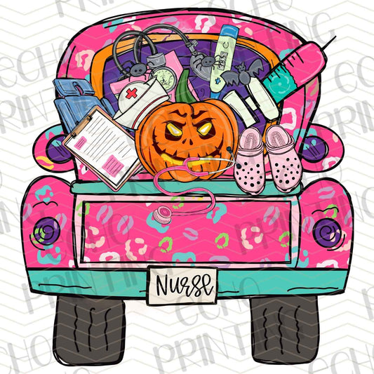NRS 163 - NURSE PUMPKIN TRUCK