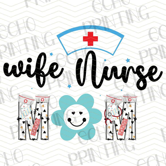 NRS 167 - WIFE NURSE MEDICAL ICONS