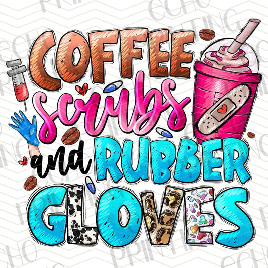 NRS 253 - COFFEE SCRUBS AND RUBBER GLOVES BRIGHT