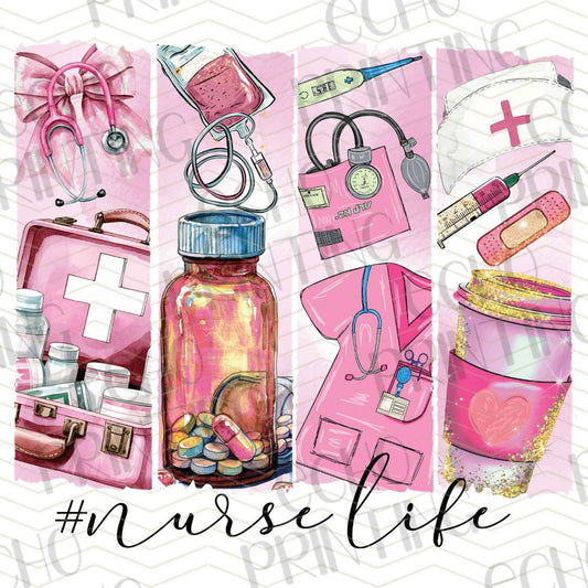 NRS 274 – NURSE LIFE BOTTLE & STETHOSCOPE