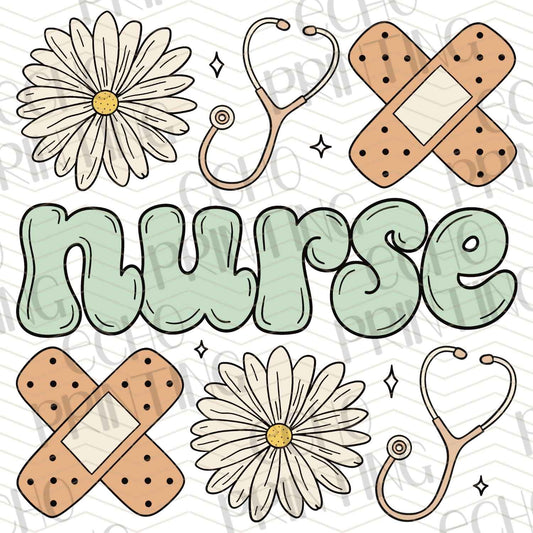 NRS 281 – NURSE DAISY BANDAGE HEART
