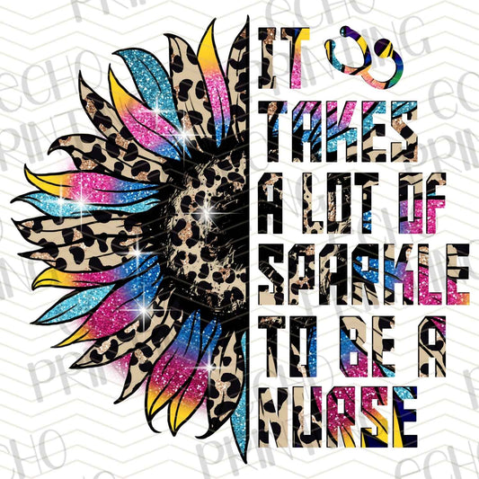 NRS 287 – NURSE LOT OF SPARKLE FEATHERS