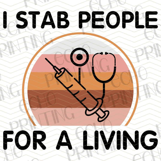 NRS 52 - I STAB PEOPLE FOR A LIVING NEEDLE