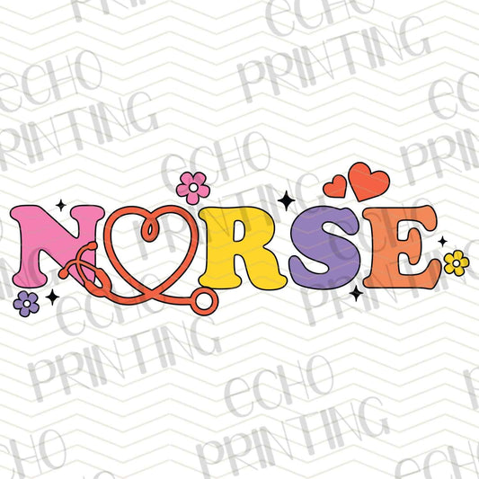 NRS 84 - NURSE PASTEL HEART