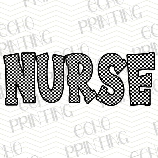 NRS 94 - NURSE BOLD BLACK