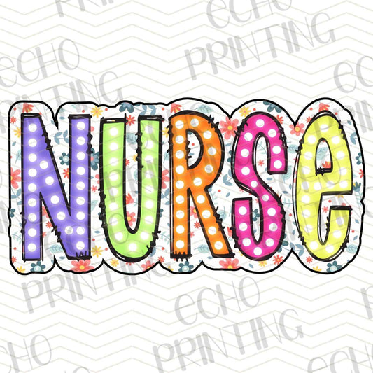 NRS 97 - NURSE FUNKY DOTS