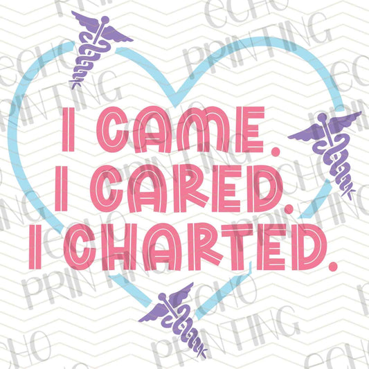 NRS 99 - I CAME I CARED I CHARTED