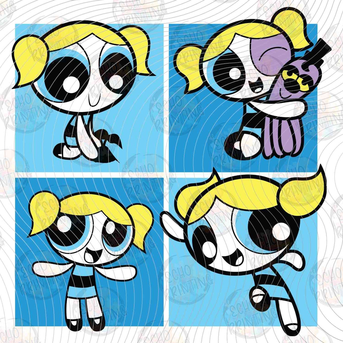 PWRPF 10 - FOUR PANEL GIRLS