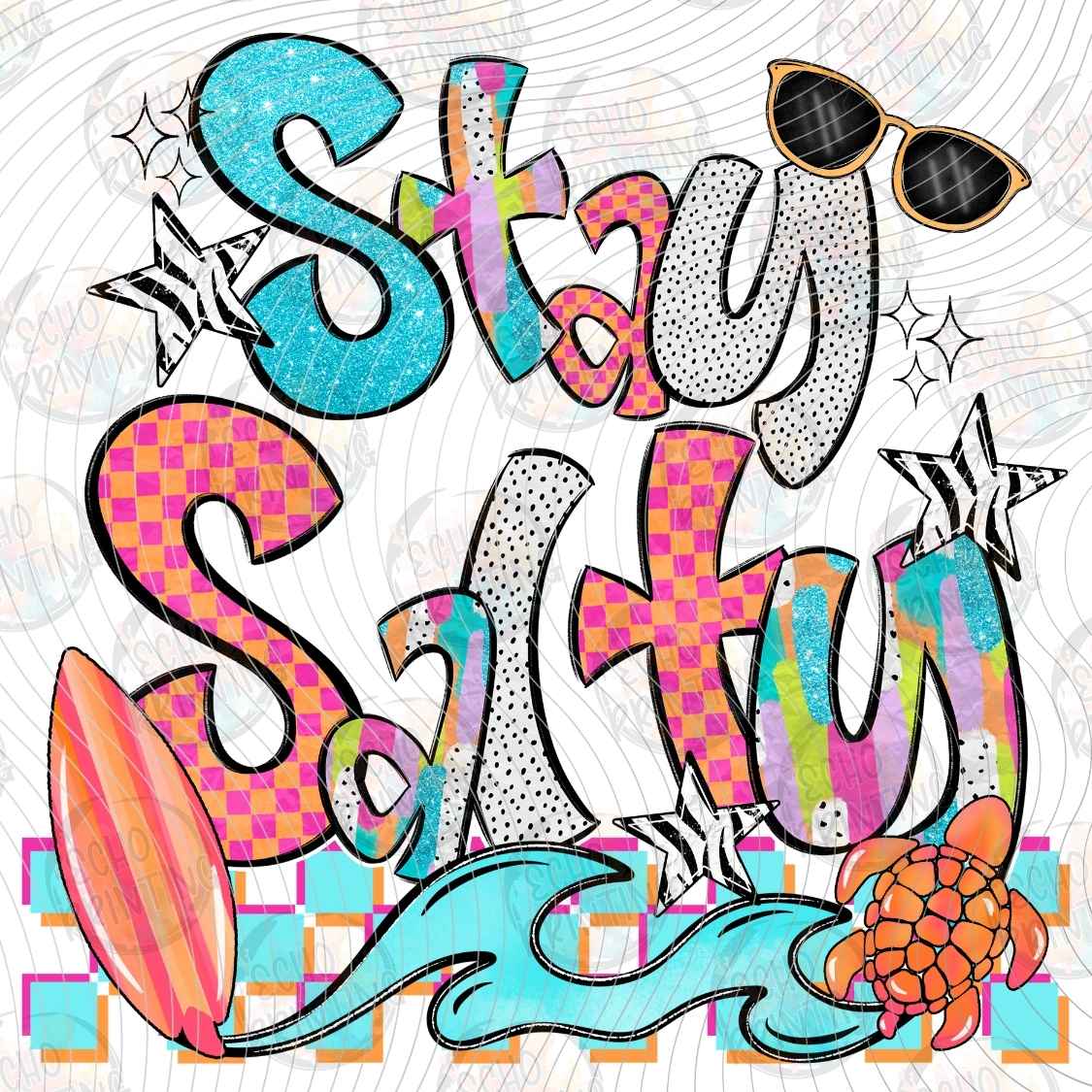 SMRG 1054 - STAY SALTY SUMMER VIBES