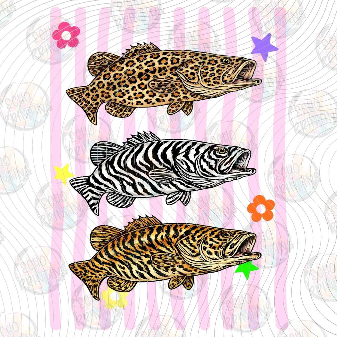 SMRG 1097 - LEOPARD FISH SUMMER STYLE