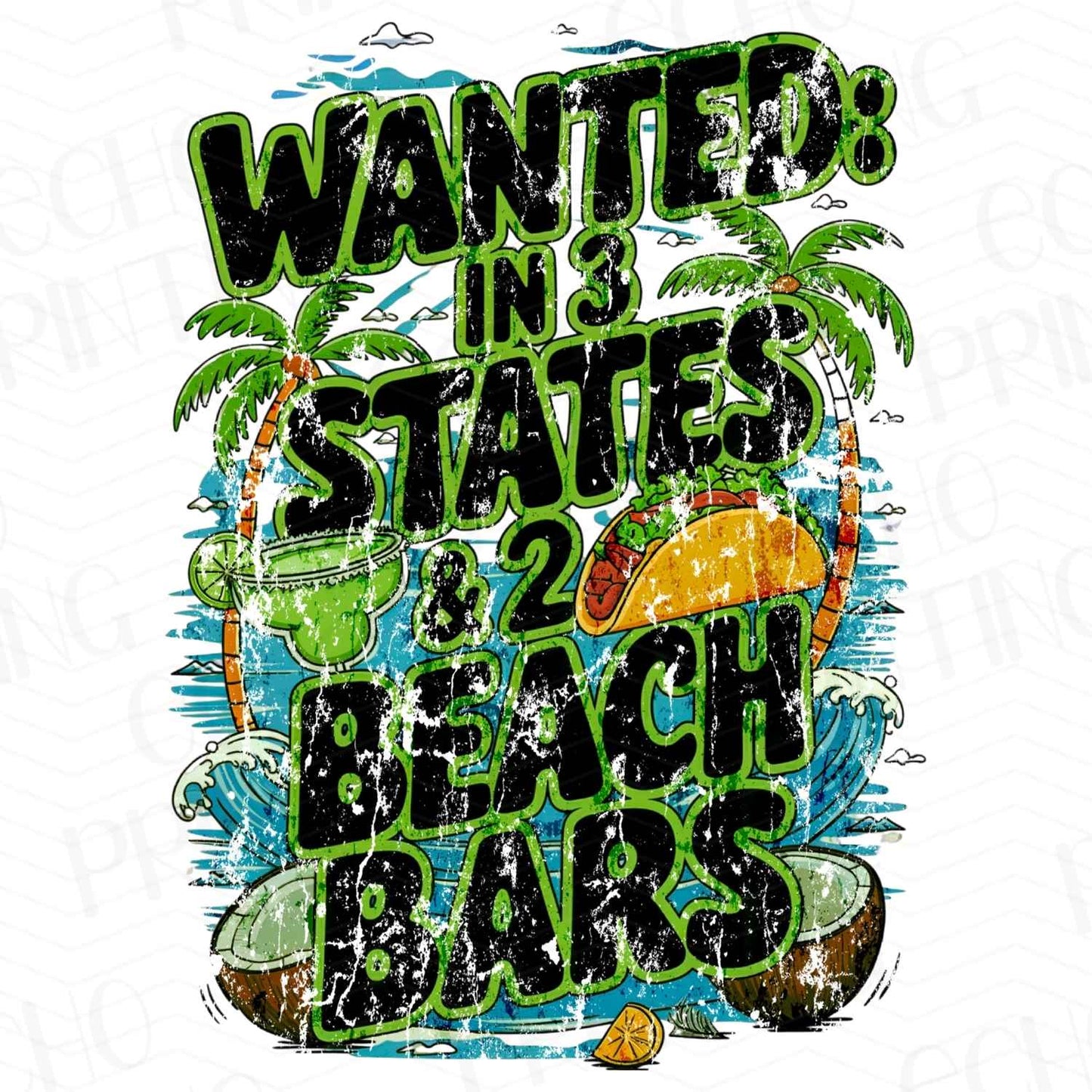 SMRG 197 - WANTED UNITED STATES BEACH BARS