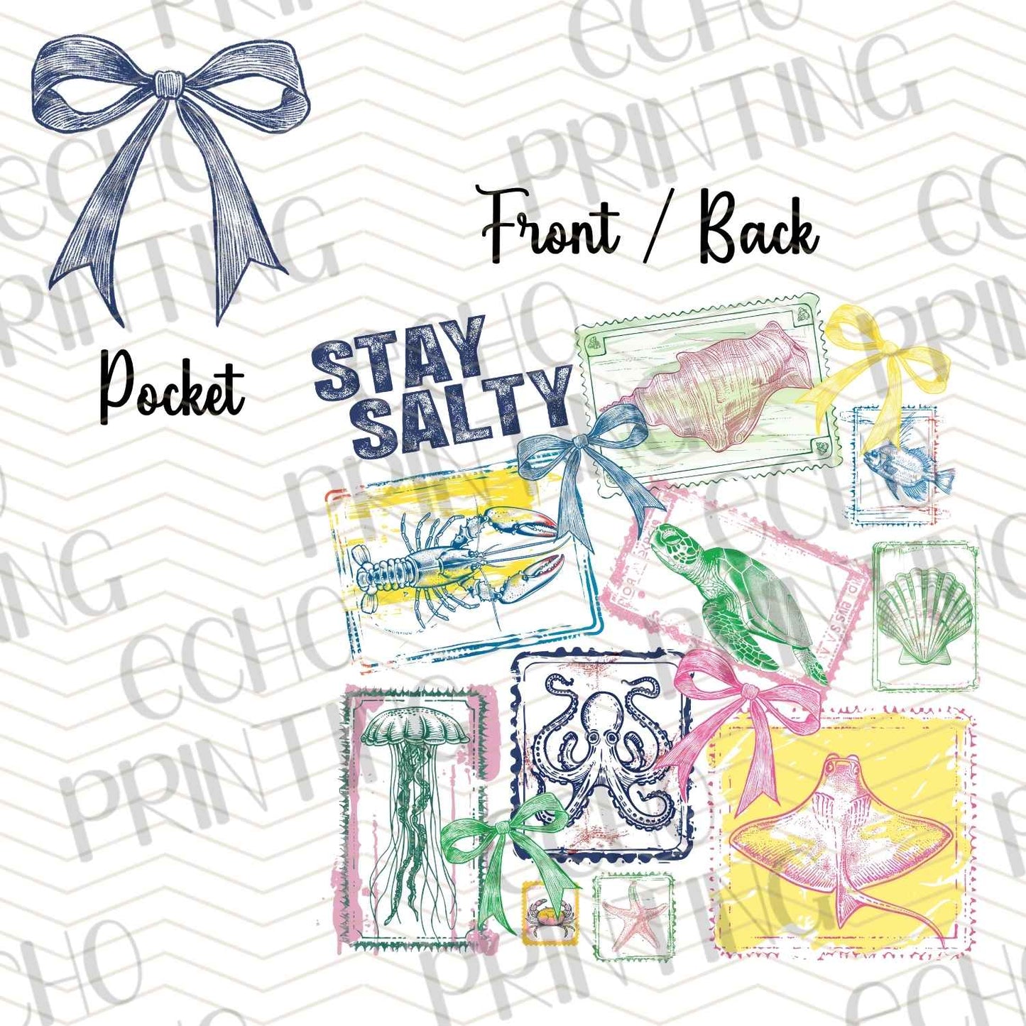 SMRG 451 - STAY SALTY **POCKET SOLD SEPERATELY**