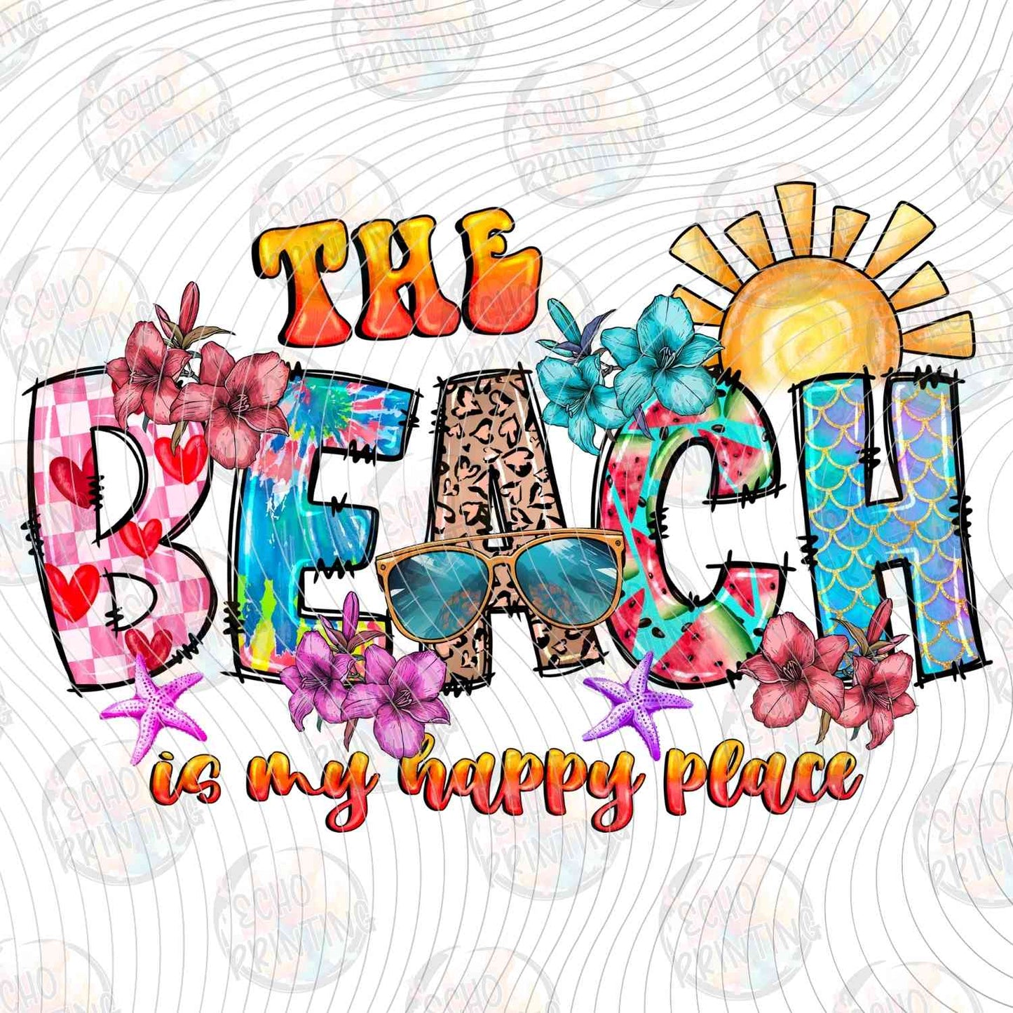 SMRG 517 - THE BEACH IS MY HAPPY PLACE