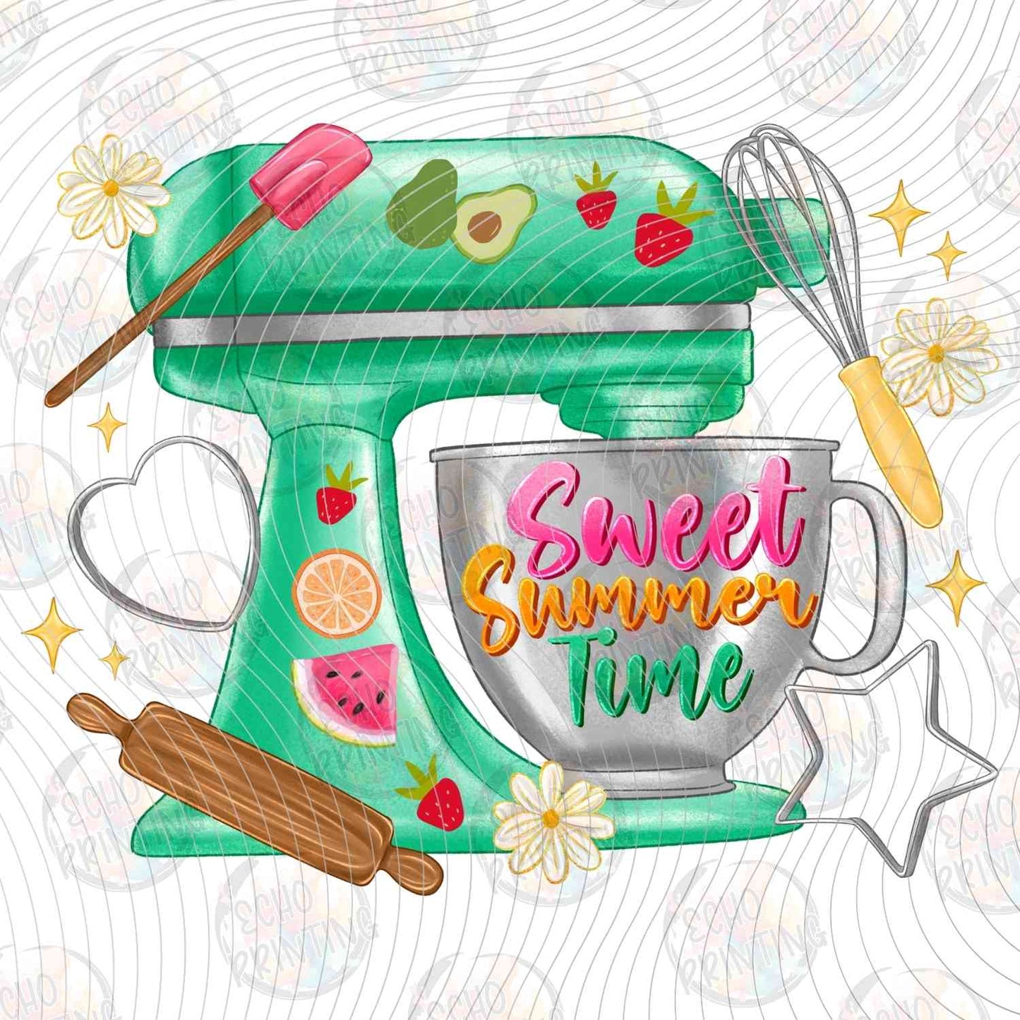 SMRG 523 - SWEET SUMMERTIME STAND MIXER
