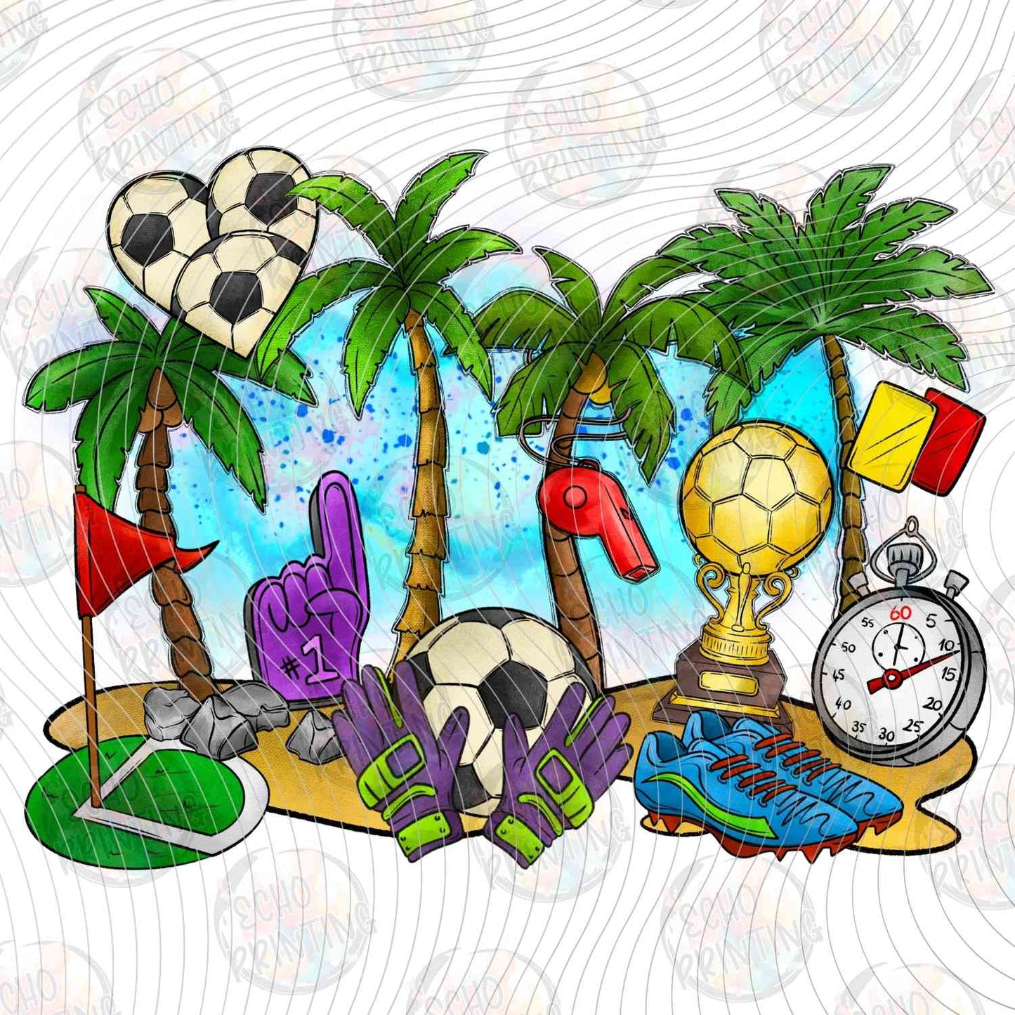 SMRG 549 - SUMMER SOCCER BEACH DAY