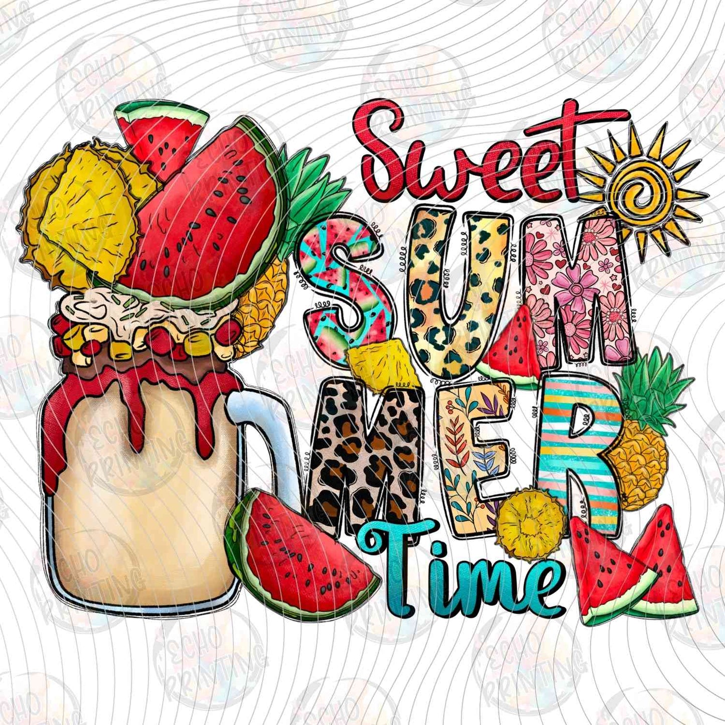 SMRG 699 - SWEET SUMMER TIME MASON JAR