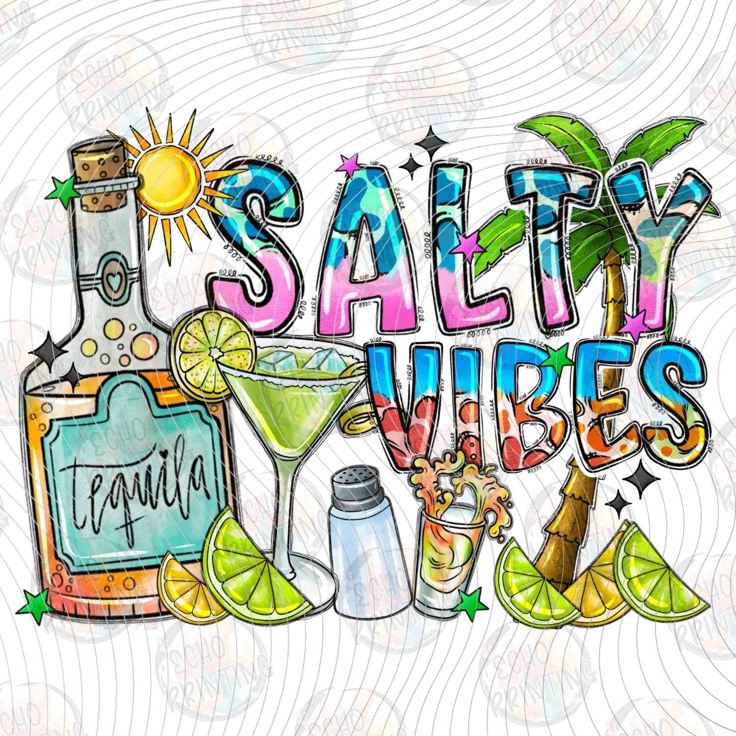 SMRG 724 - SALTY VIBES TEQUILA BOTTLE