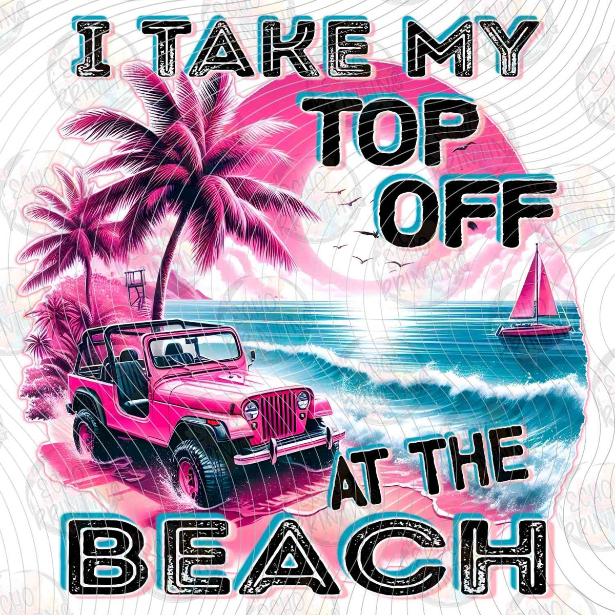 SMRG 731 - I TAKE MY TOP OFF AT THE BEACH