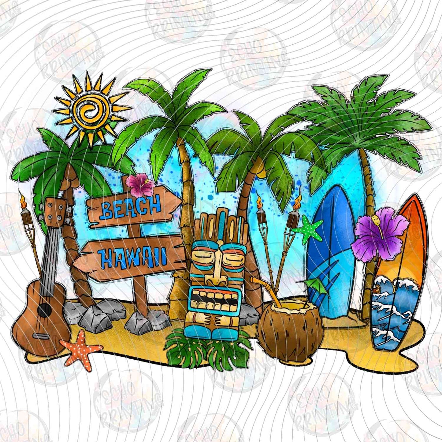 SMRG 734 - TROPICAL BEACH BAR SHACK