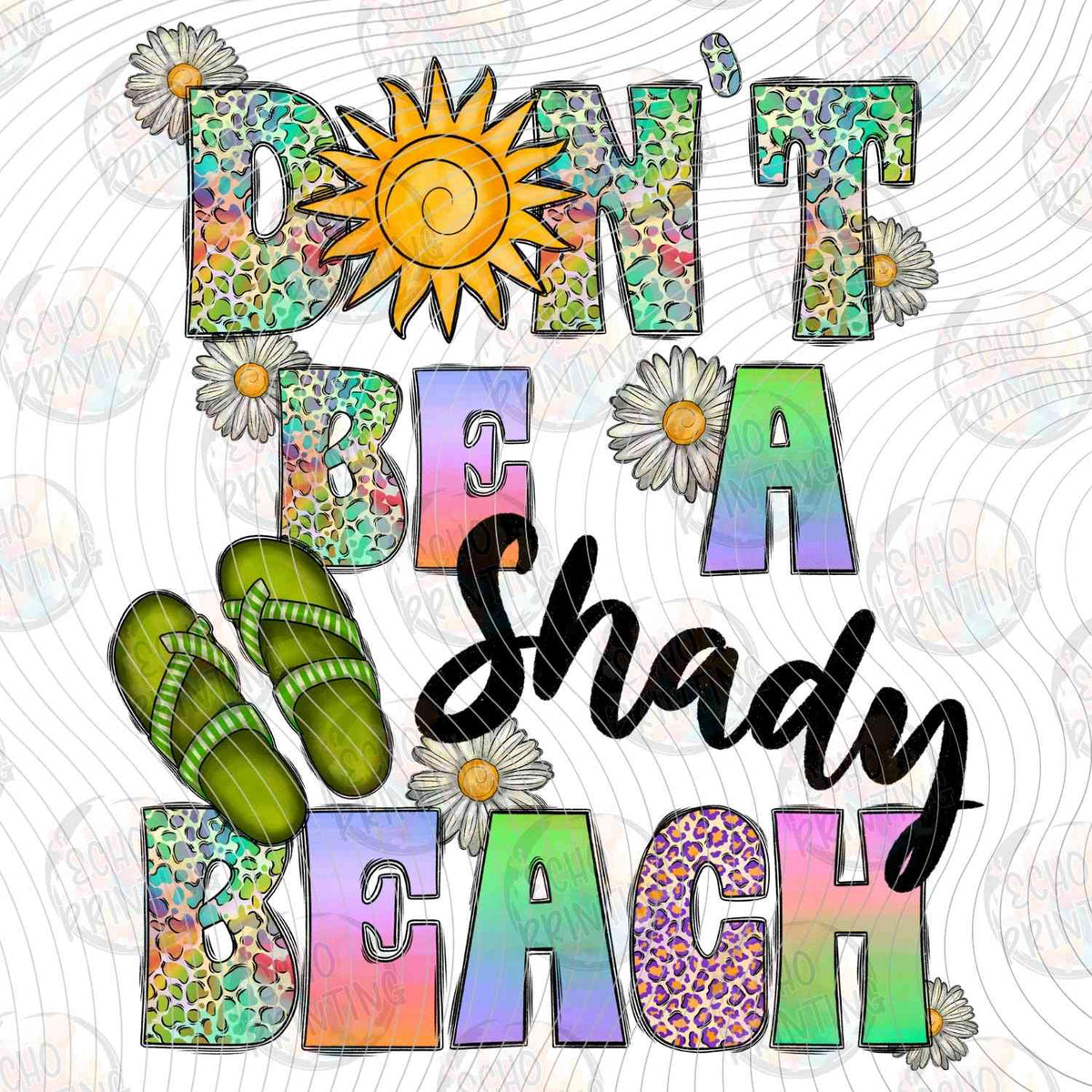 SMRG 744 - DON'T BE A SHADY BEACH