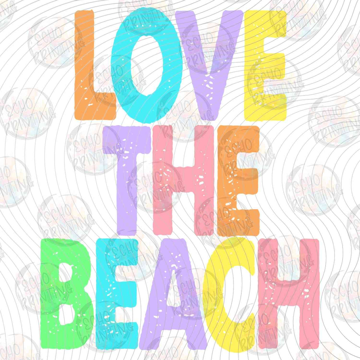 SMRG 780 - LOVE THE BEACH PASTEL