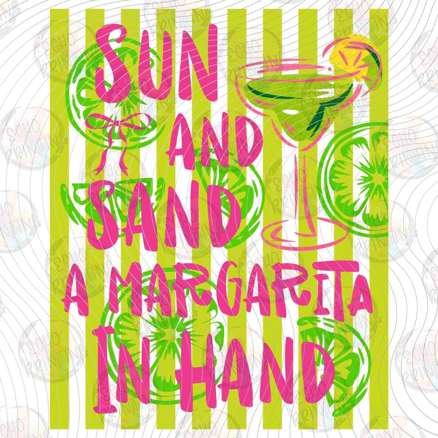 SMRG 863 - SUN SAND AND MARGARITA IN HAND