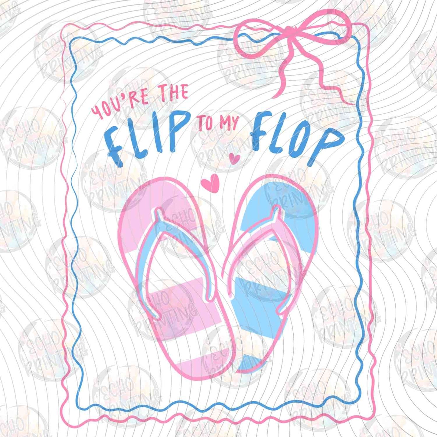 SMRG 923 - WATER YOU THE FLIP TO MY FLOP SANDALS