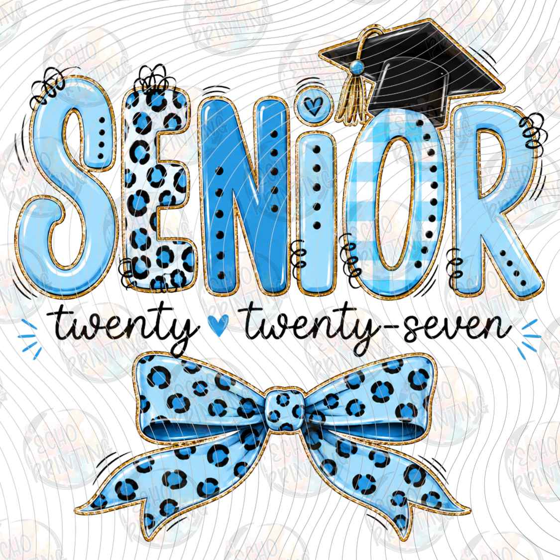 SGRG 3 - SENIOR 2027 GRADUATION BOW