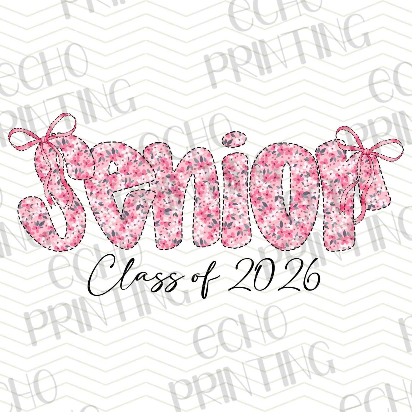 SNR 20 - SENIOR CLASS OF 2026 PINK