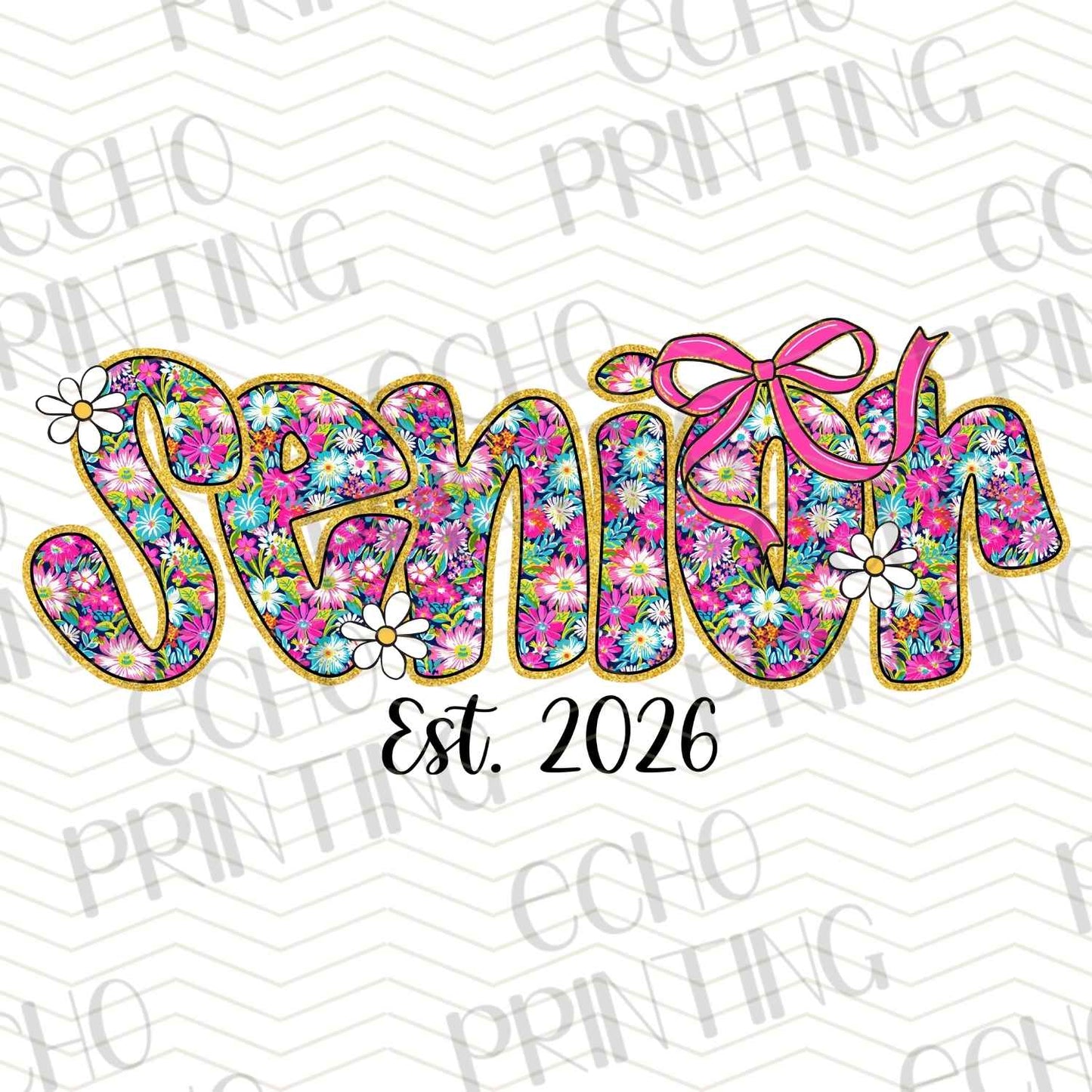 SNR 8 - SENIOR EST. 2026 FLOWER