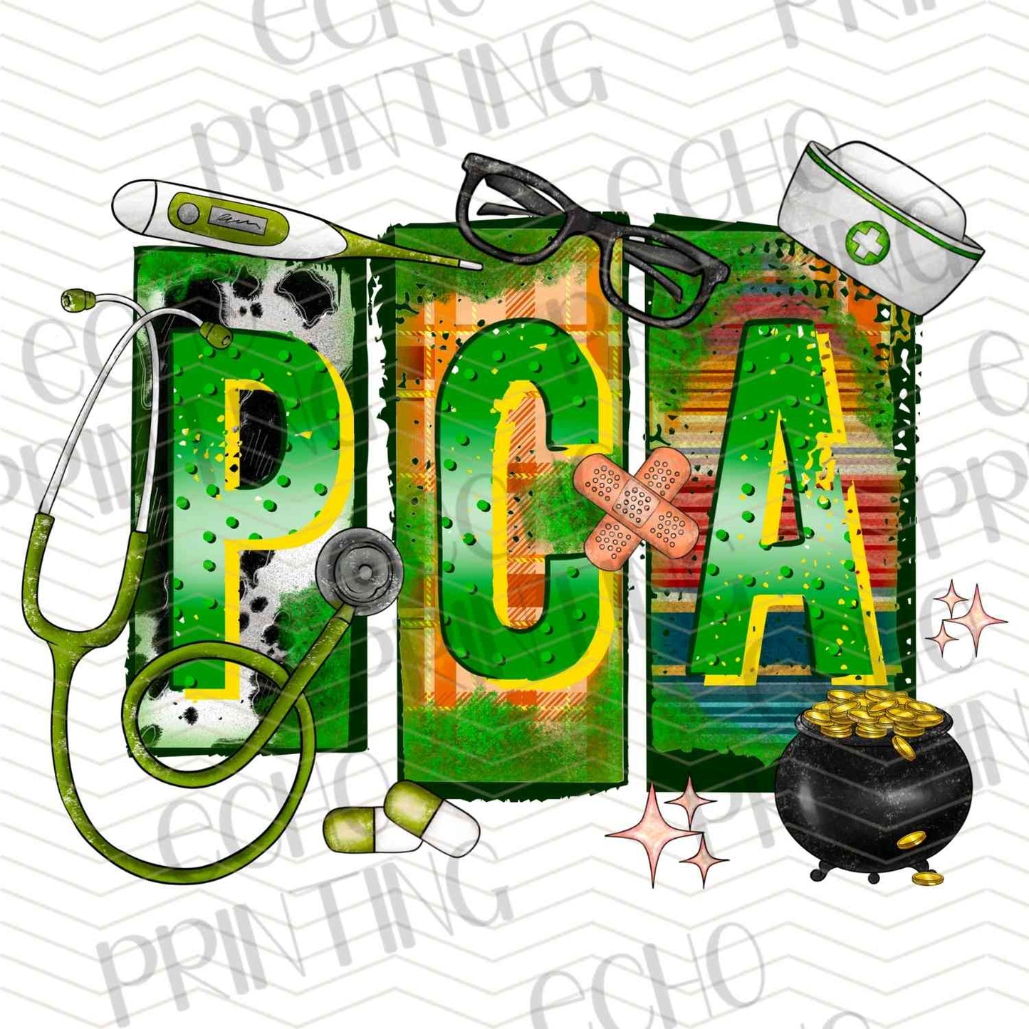SPTKG 131 – PCA GREEN LETTERING