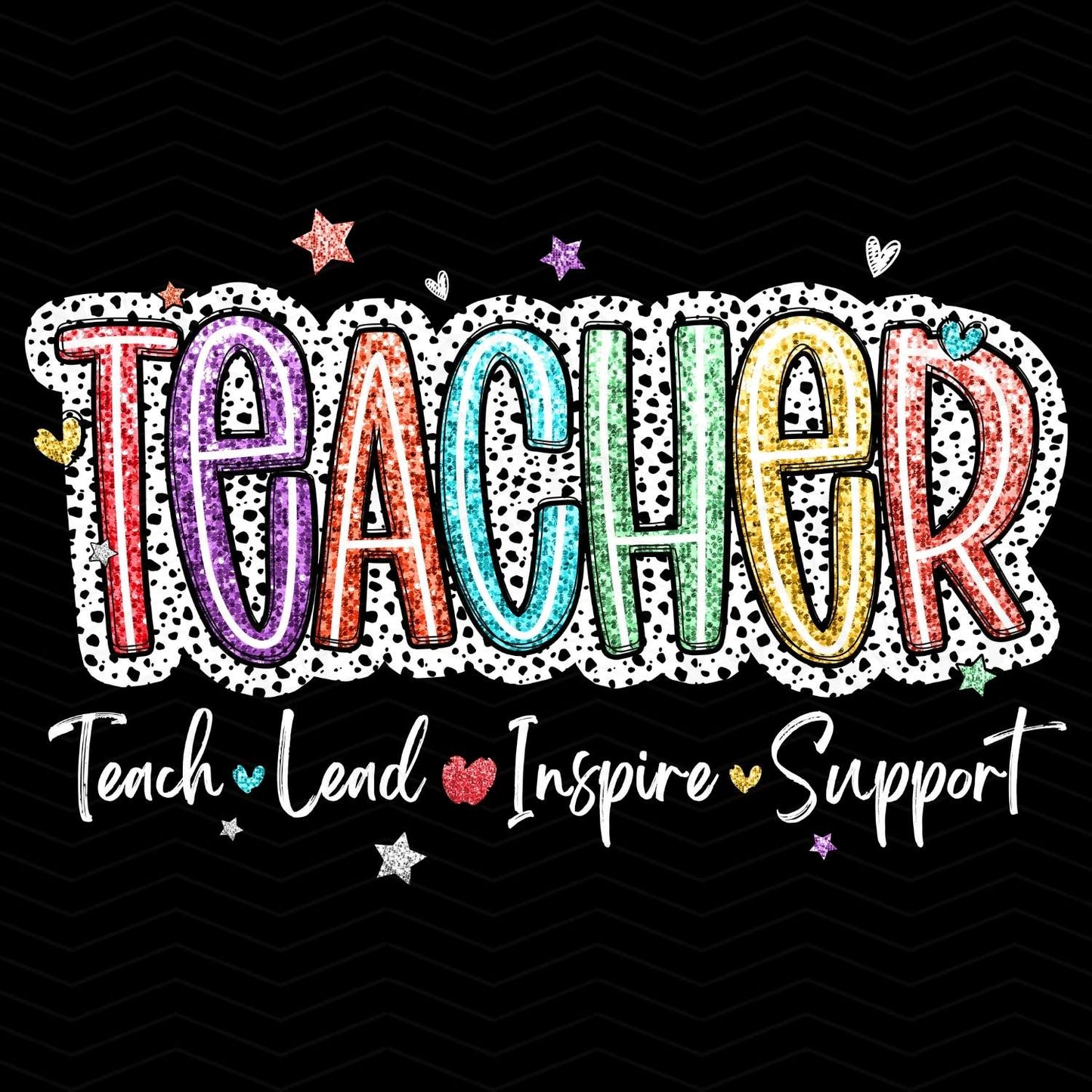 TCHR 145 – TEACH LEAD INSPIRE WHITE