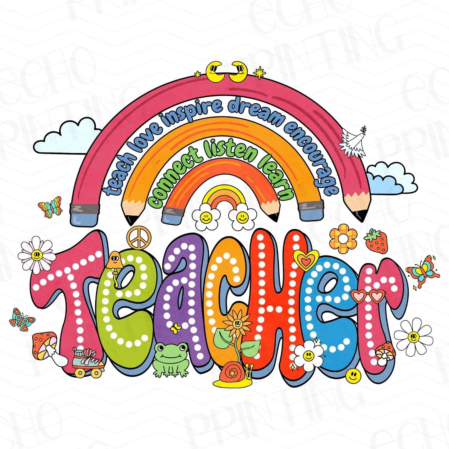 TCHR 178 – COLORFUL RAINBOW TEACHER