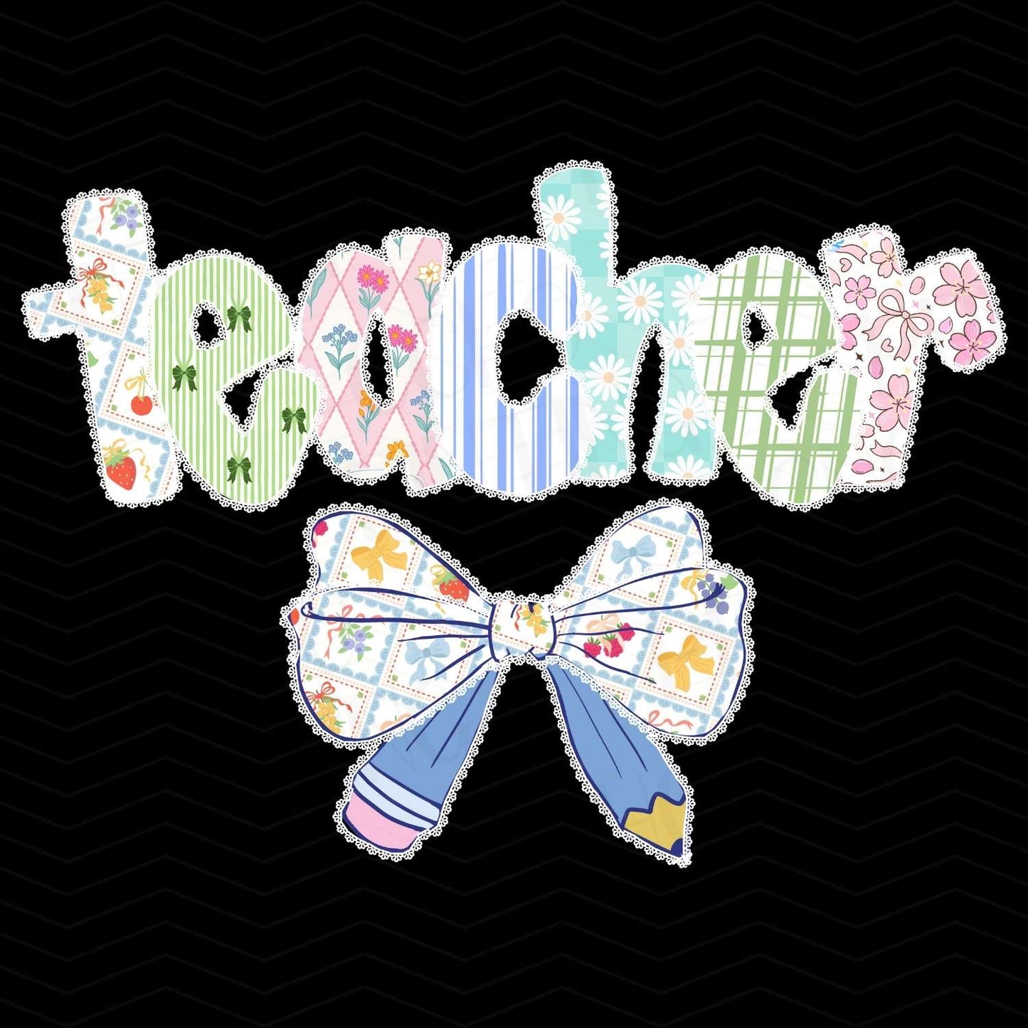 TCHR 193 – TEACHER WITH BOWS