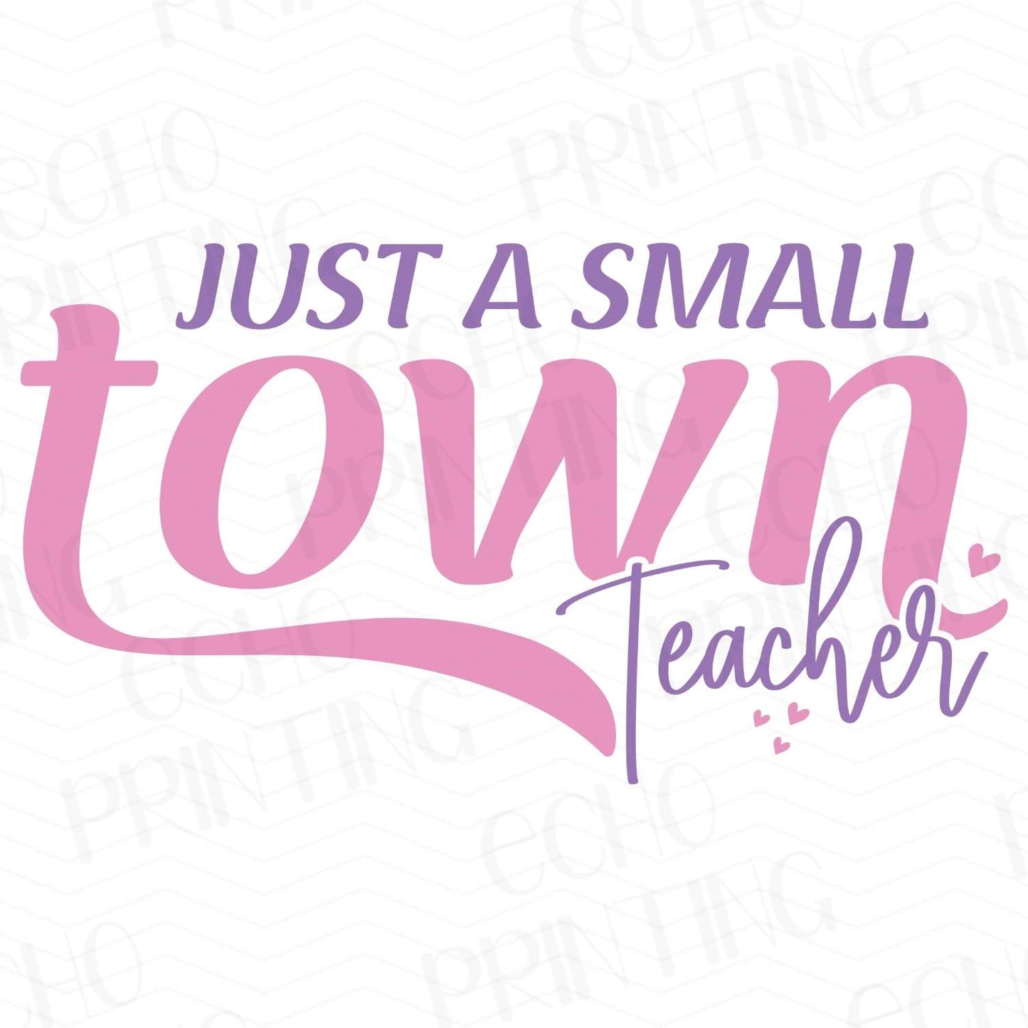 TCHR 252 – JUST A SMALL TOWN TEACHER
