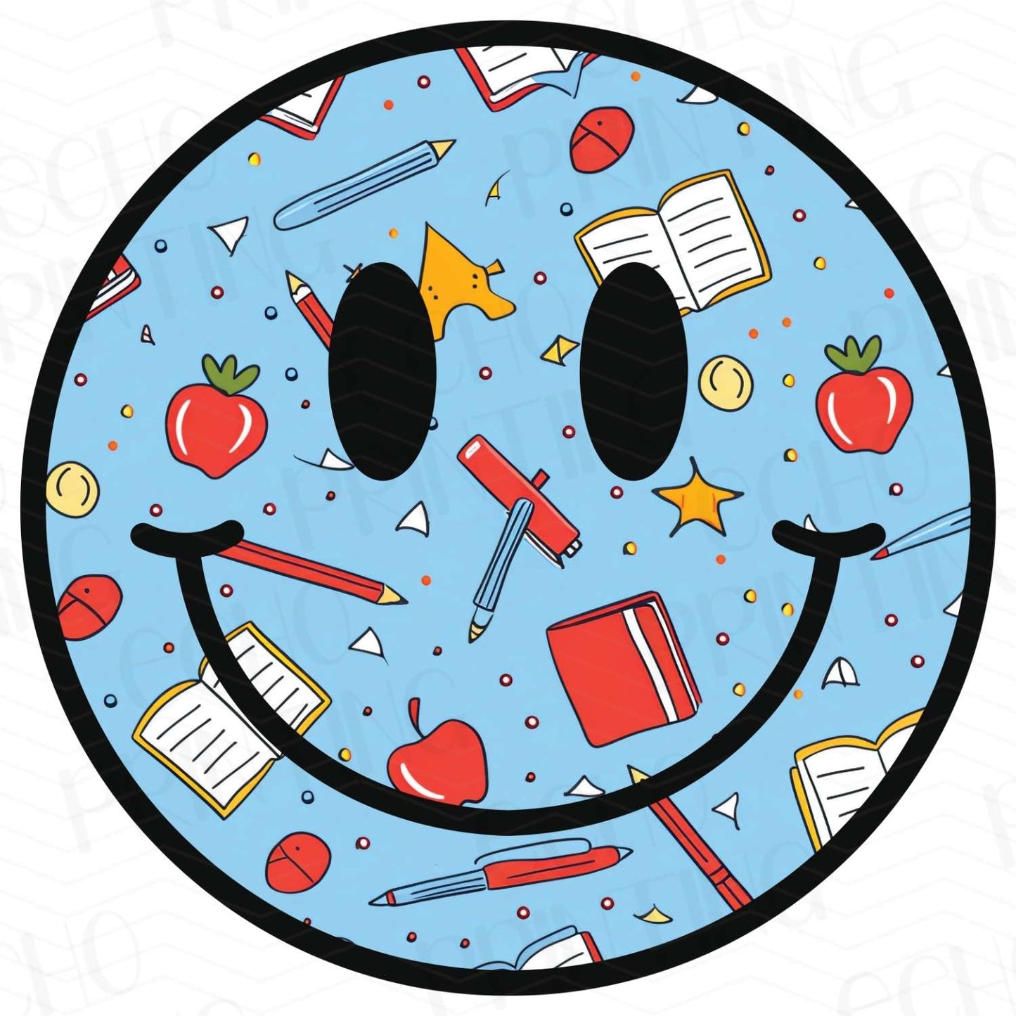 TCHR 266 – SCHOOL SUPPLIES HAPPY FACE