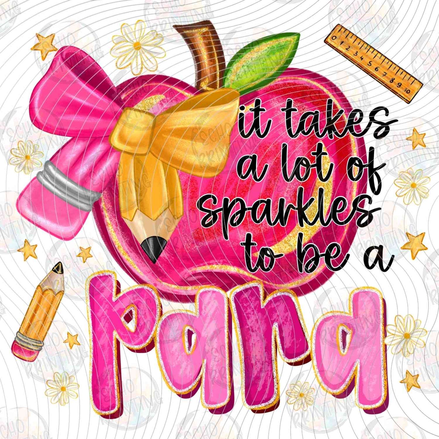 TCHR 452 - IT TAKES A LOT OF SPARKLE TO BE A PARA