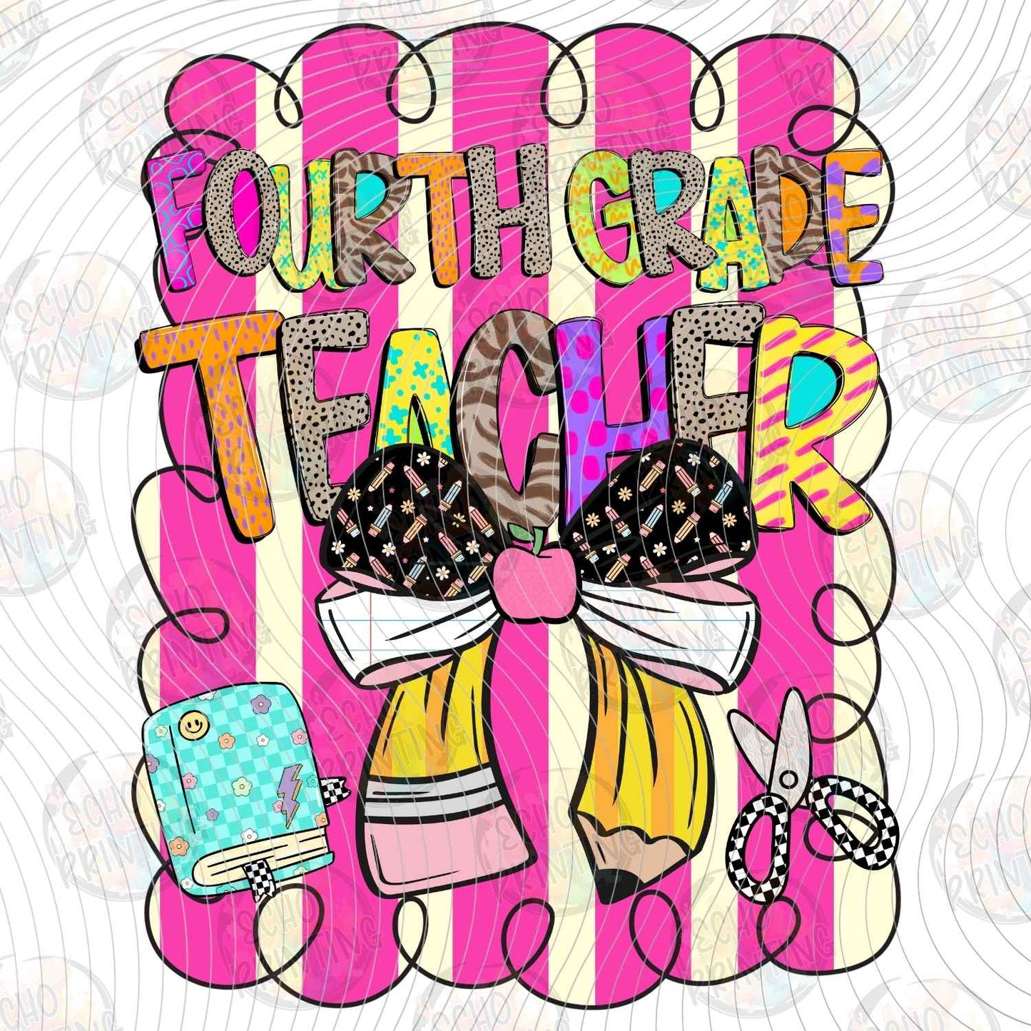 EDCTR 647 - FOURTH GRADE TEACHER COLORFUL EDUCATOR