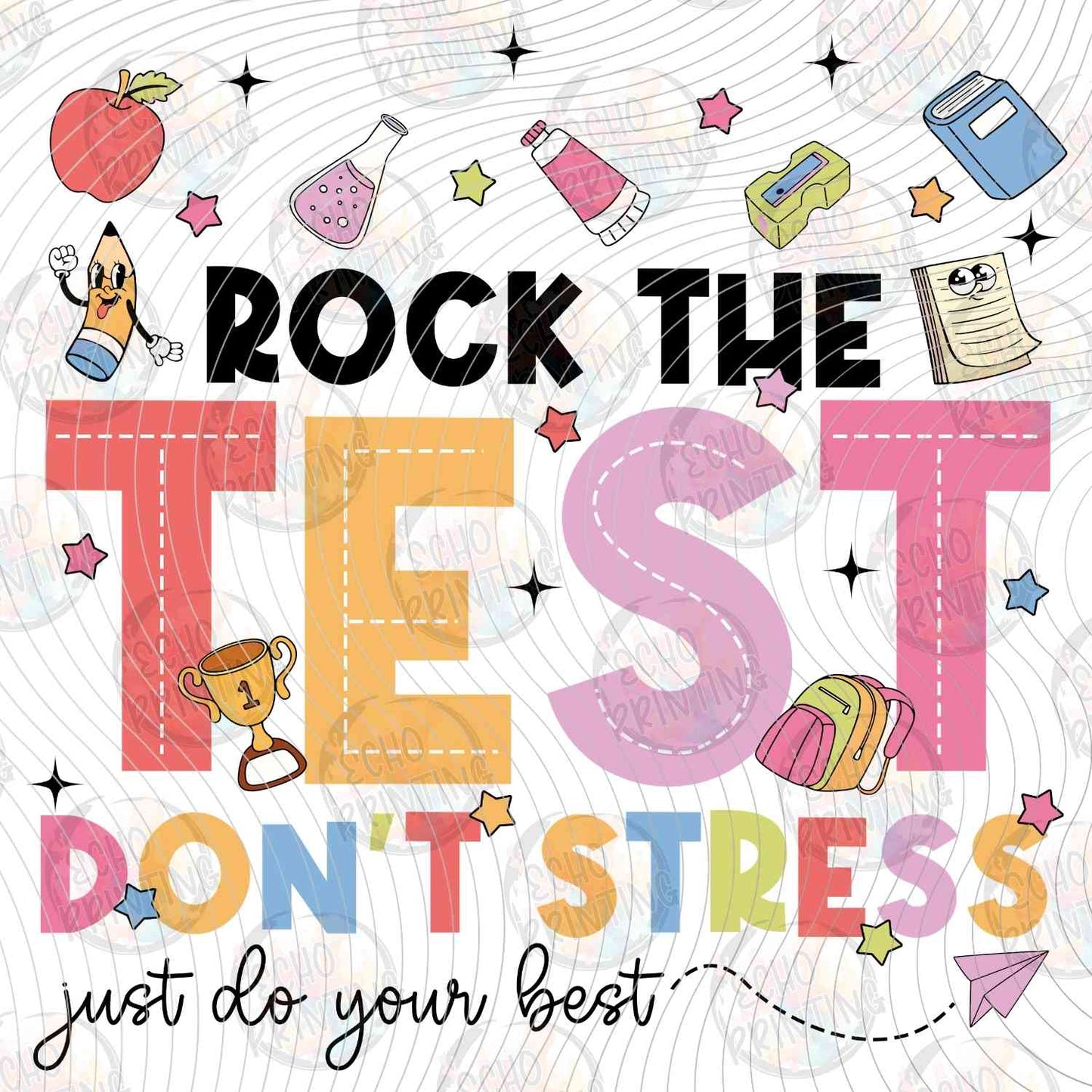 TSDG 101 - ROCK THE TEST DONT STRESS