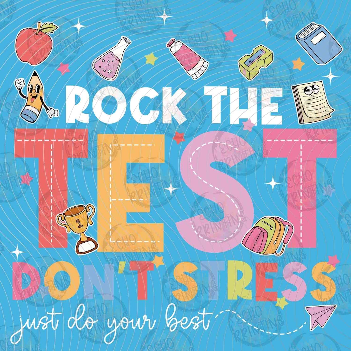 TSDG 102 - ROCK THE TEST BLUE