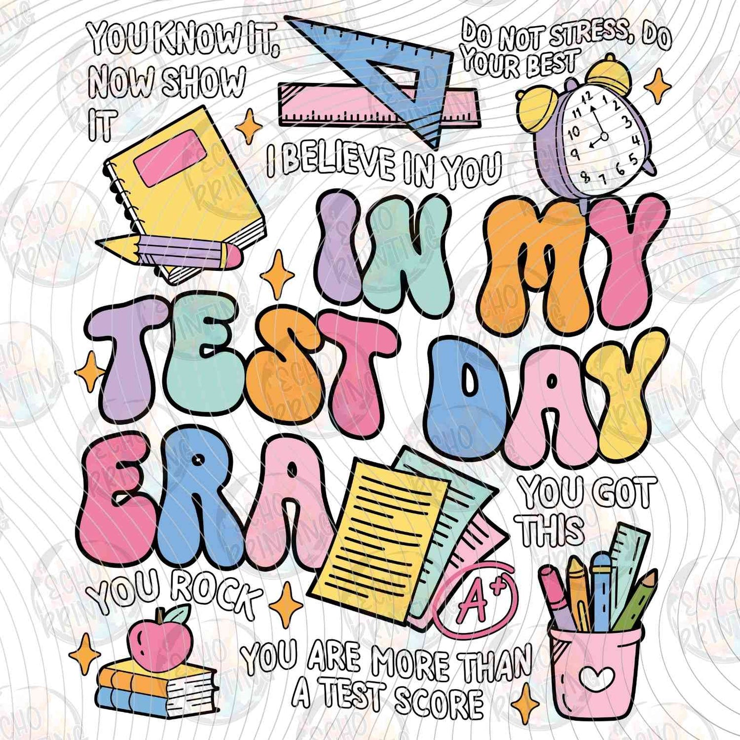 TSDG 43 - TEST DAY ERA SUPPLIES