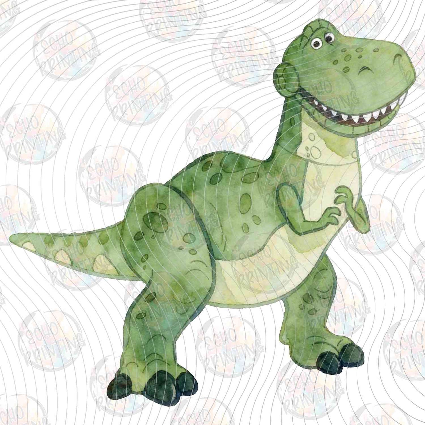 TSTRG 106 - GREEN DINOSAUR STANDING