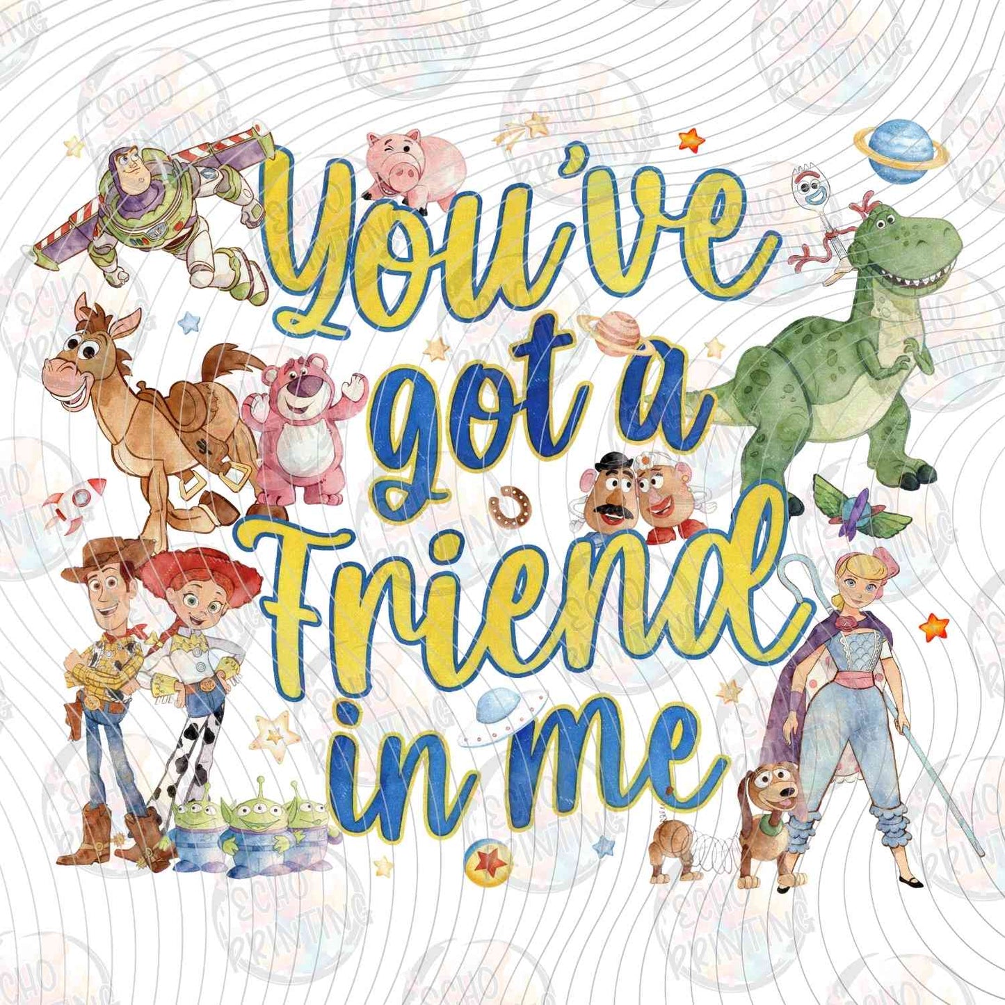 TSTRG 86 - FRIENDSHIP QUOTE CIRCLE