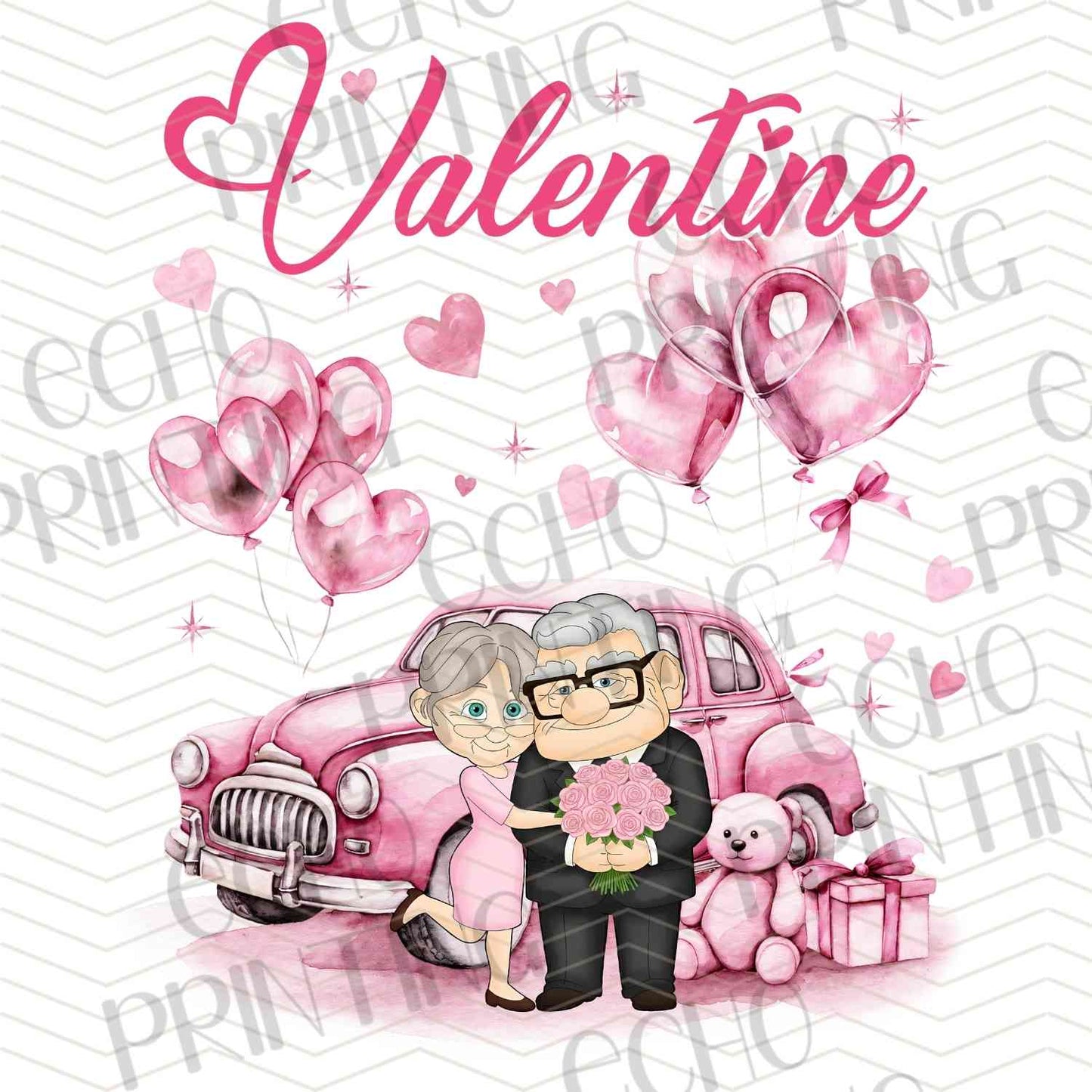 VLTC 194 - ELDER COUPLE VALENTINE CAR SCENE
