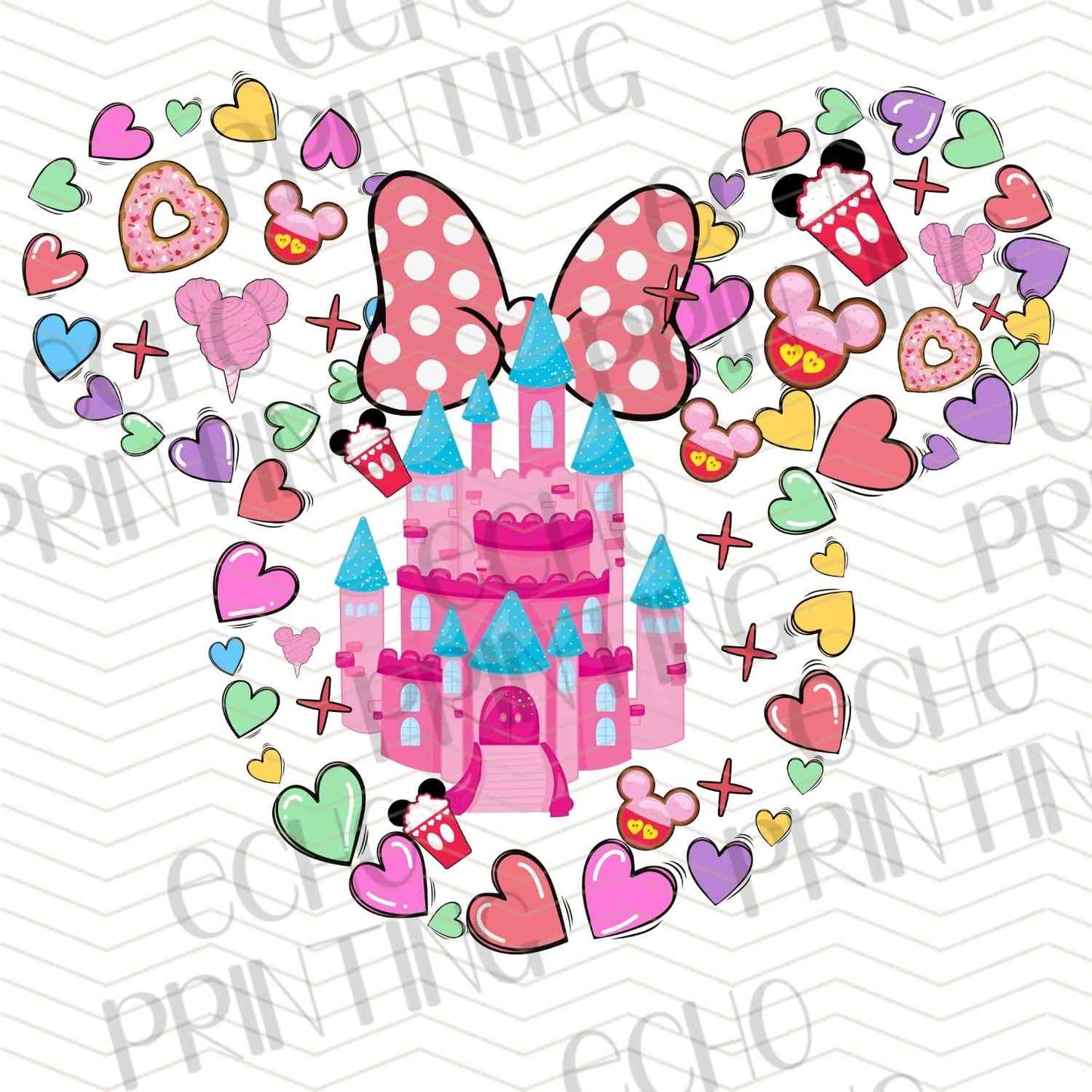 VLTC 266 – COLORFUL HEART MOUSE SILHOUETTE